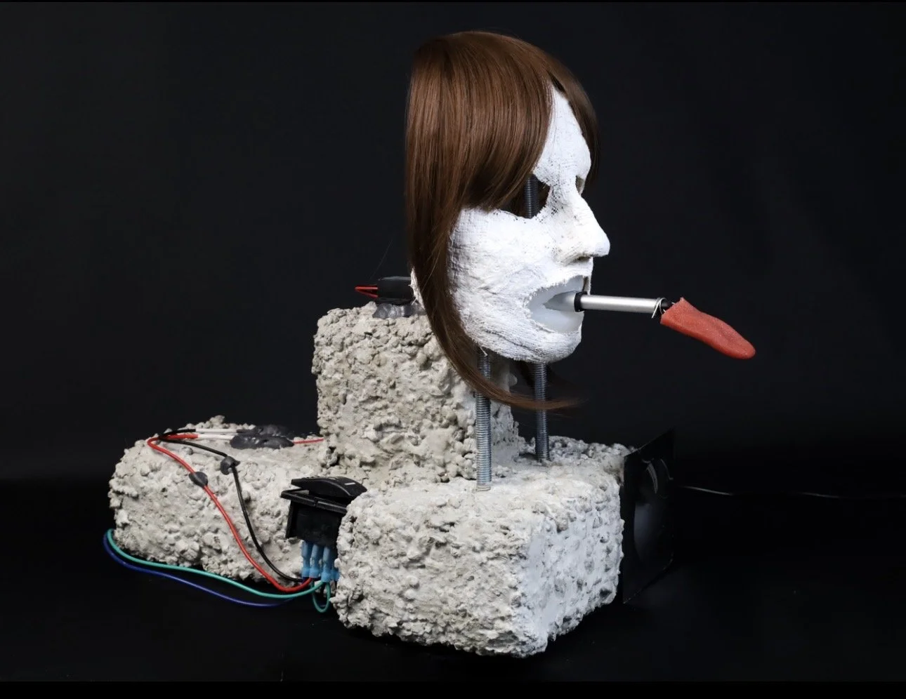 IZZY AMPHLETT
Automised Intimacy, 2026
Mixed Media,
ASK
