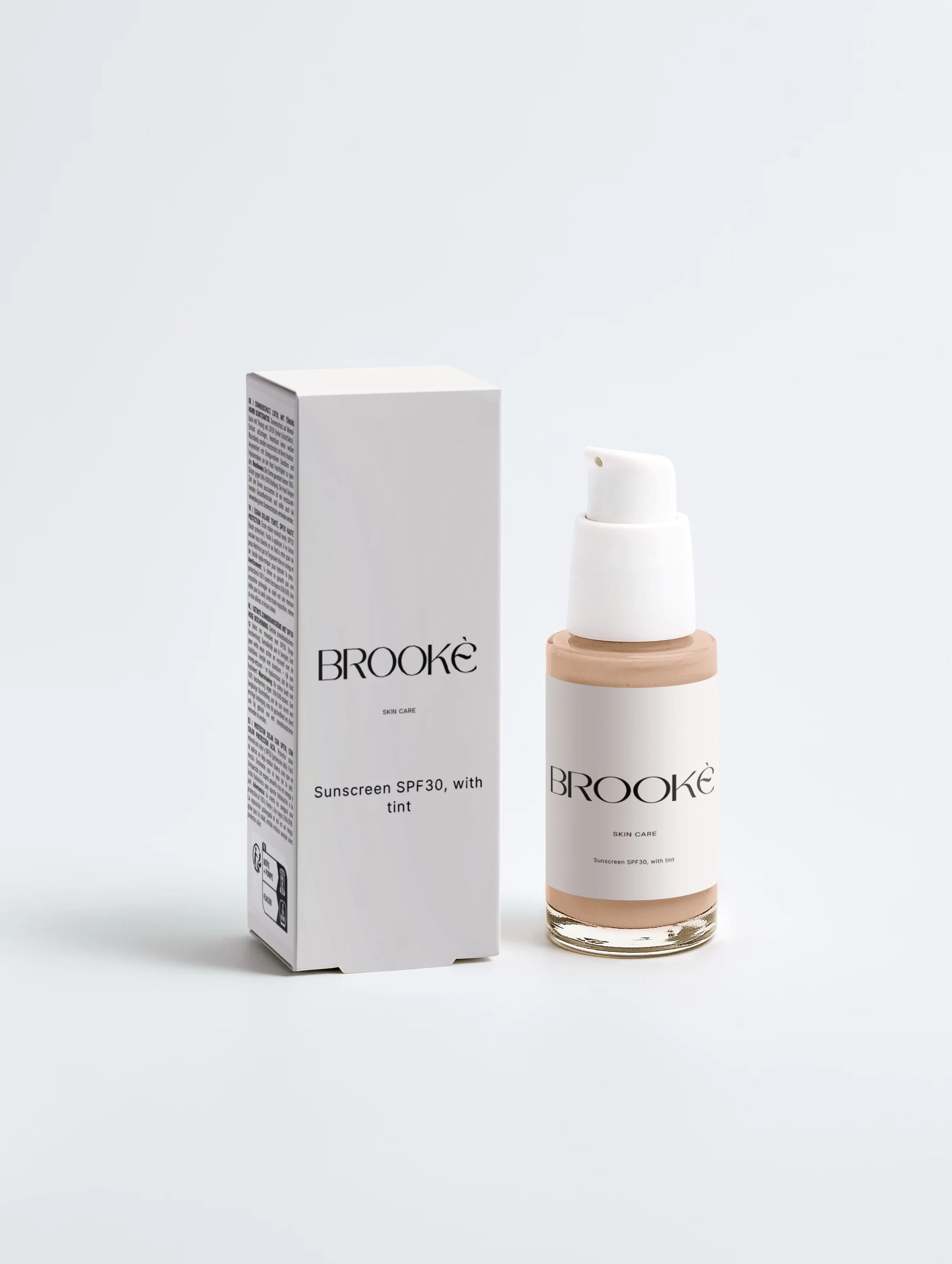 Sunscreen SPF30, with tint