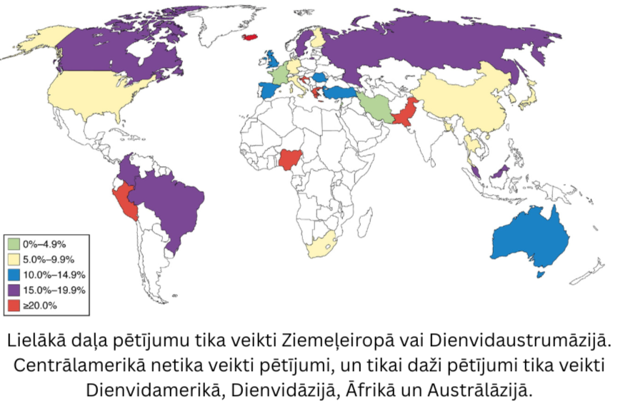 Map showing internet privacy measures by country, with most countries in Africa and Asia having no or low measures, some in Europe with higher measures, and Australia and South America having varying levels.