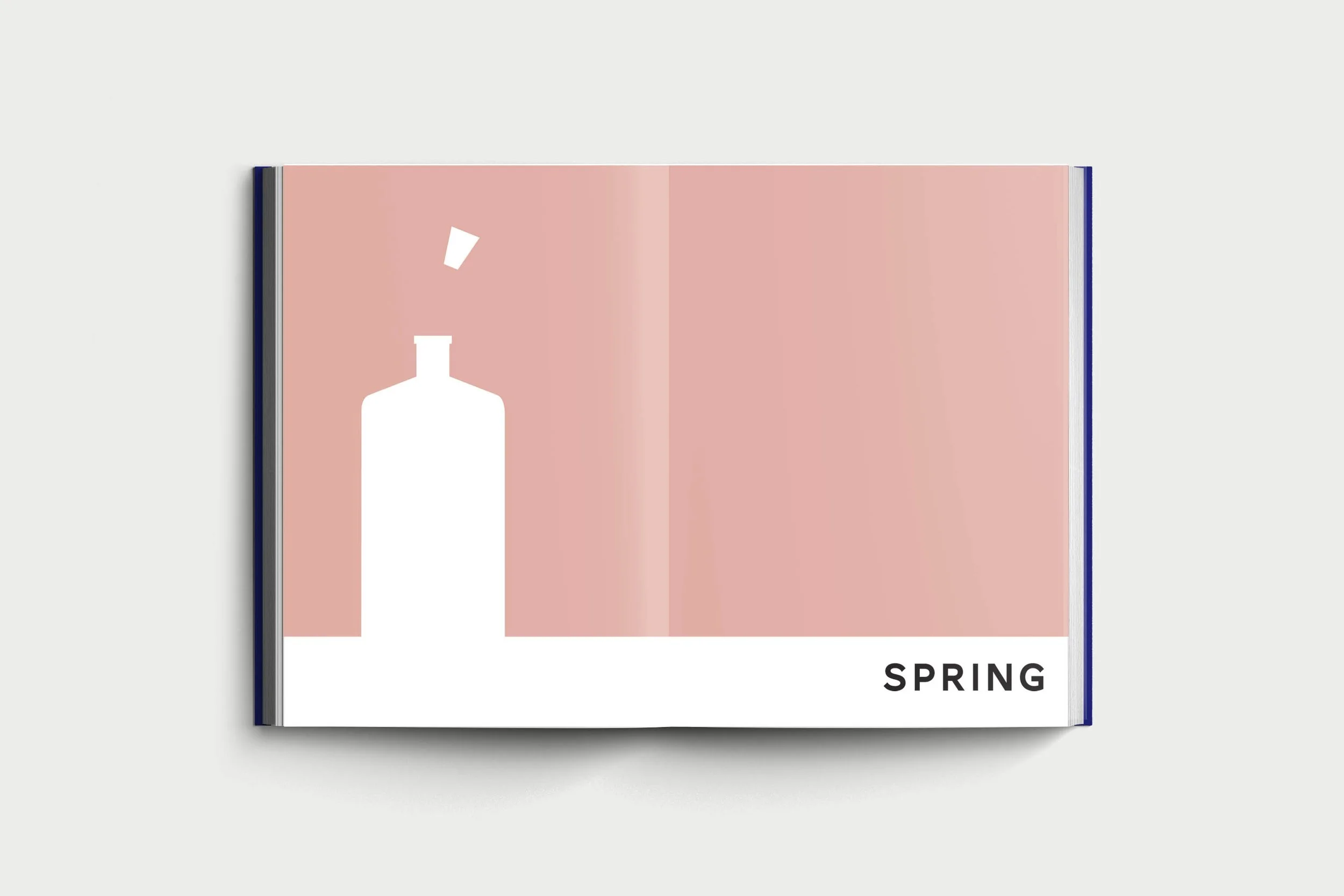 Chapter opener from a cocktail book commissioned and produced for Three Sheets by Zena Alkayat, founder of Sylvie Studio