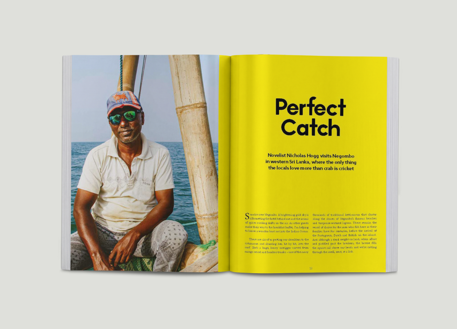 Layout of agency magazine produced for Untold by Zena Alkayat, founder of Sylvie Studio
