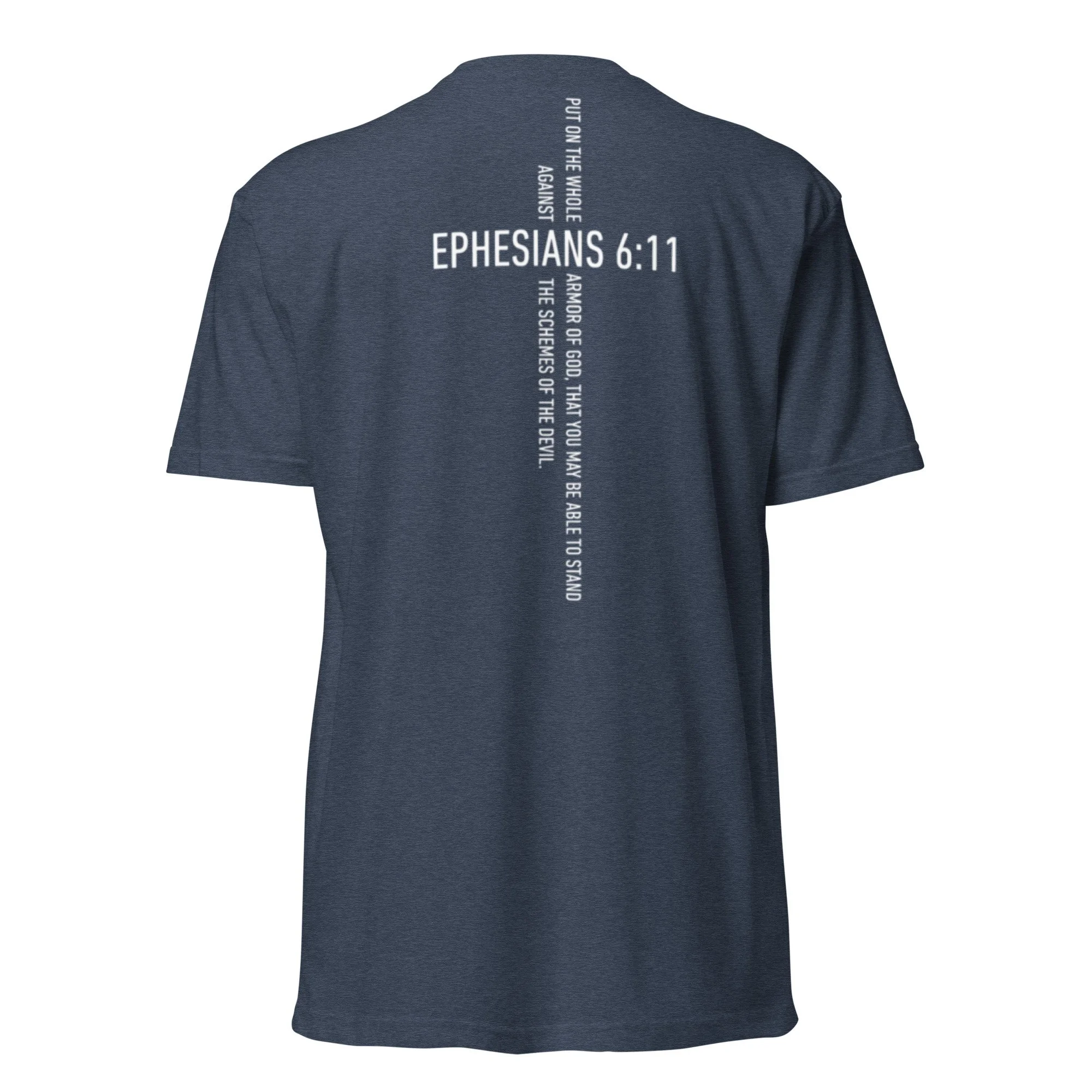 Forged & Faithful Ephesians 6:11 Performance Tee | Scripture Cross Collection