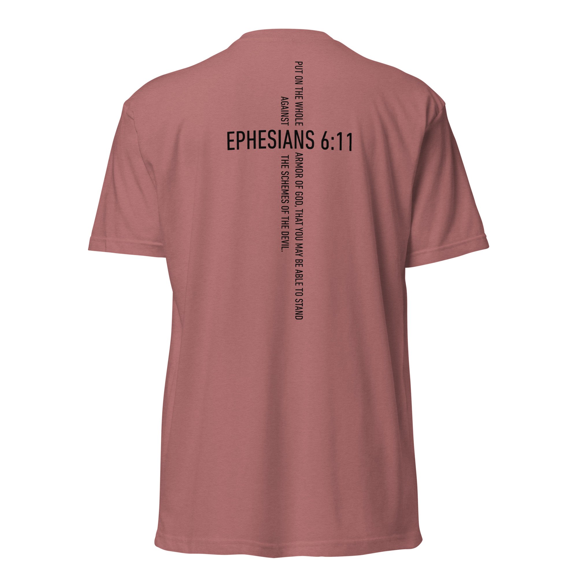 Forged & Faithful Ephesians 6:11 Performance Tee | Scripture Cross Collection