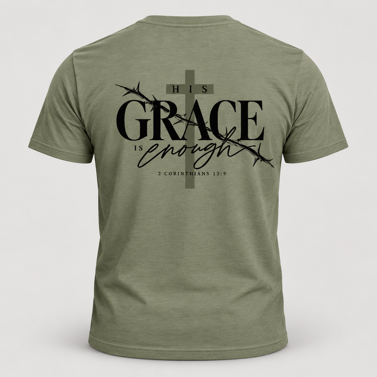 His-Grace_Light-Olive_shirt-back.png