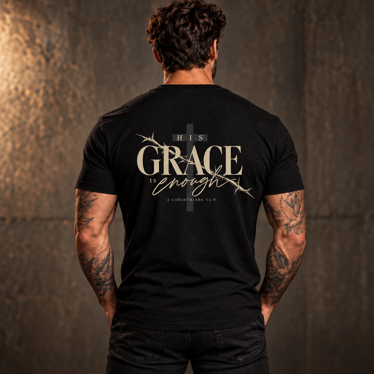 His-Grace_Black_model-back.png