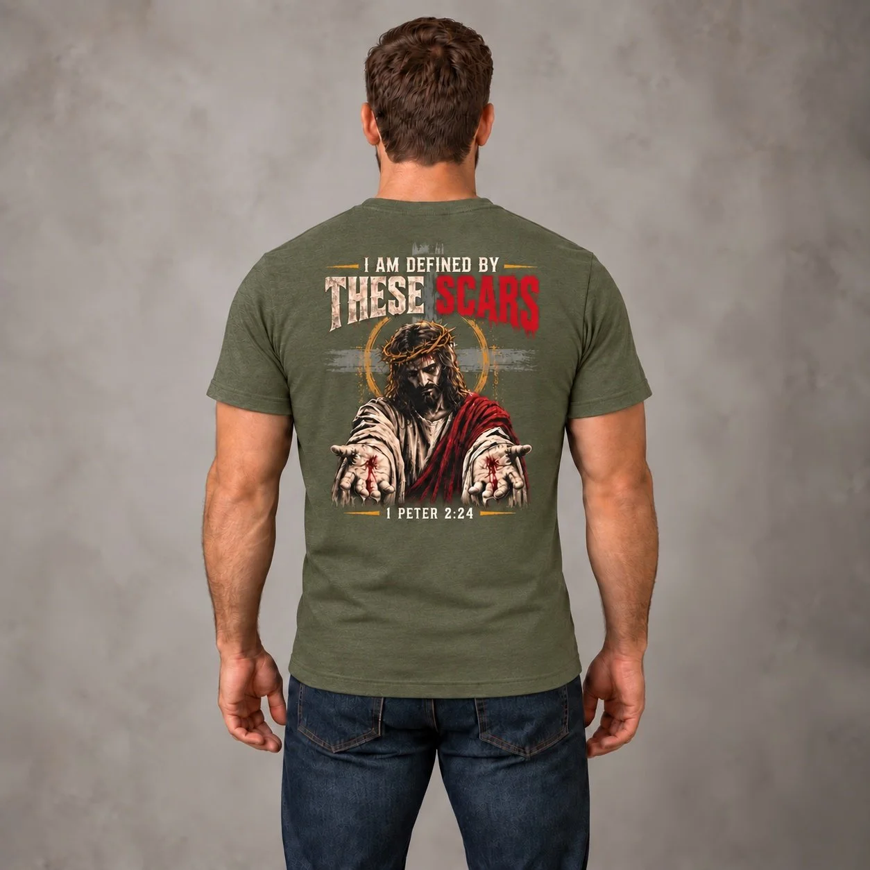 Defined_by_These_Scars_Heather_Military_Green_Model_Back.jpg