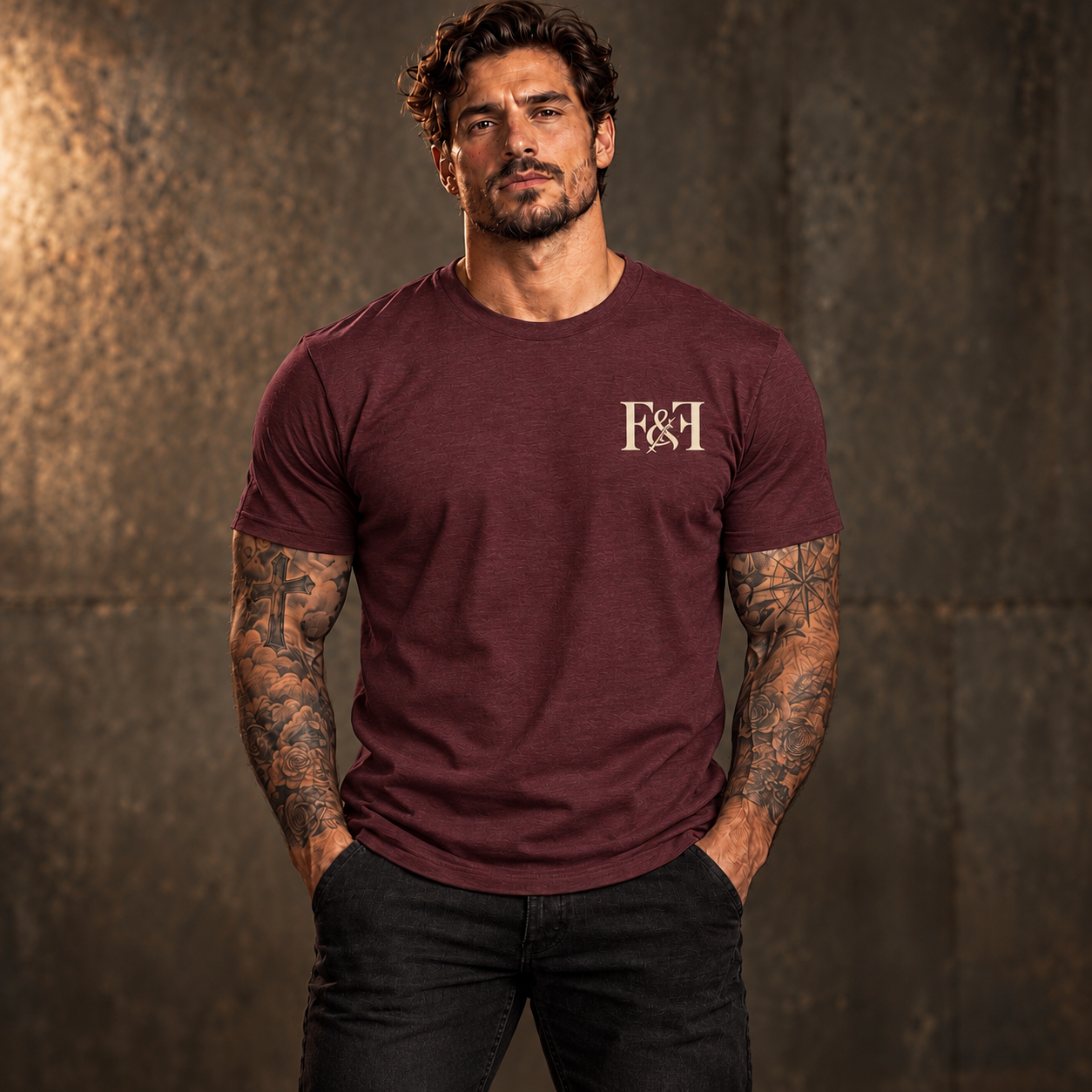 His-Grace_Heather-Maroon_model-front.png