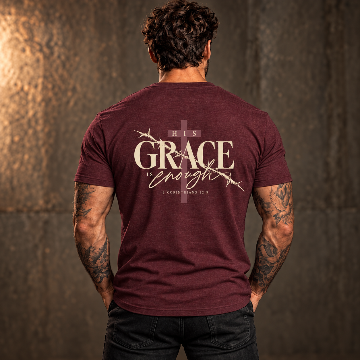 His-Grace_Heather-Maroon_model-back.png