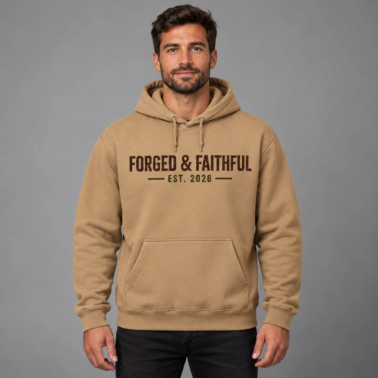 Stand_Firm_Tan_Front_Model.jpg