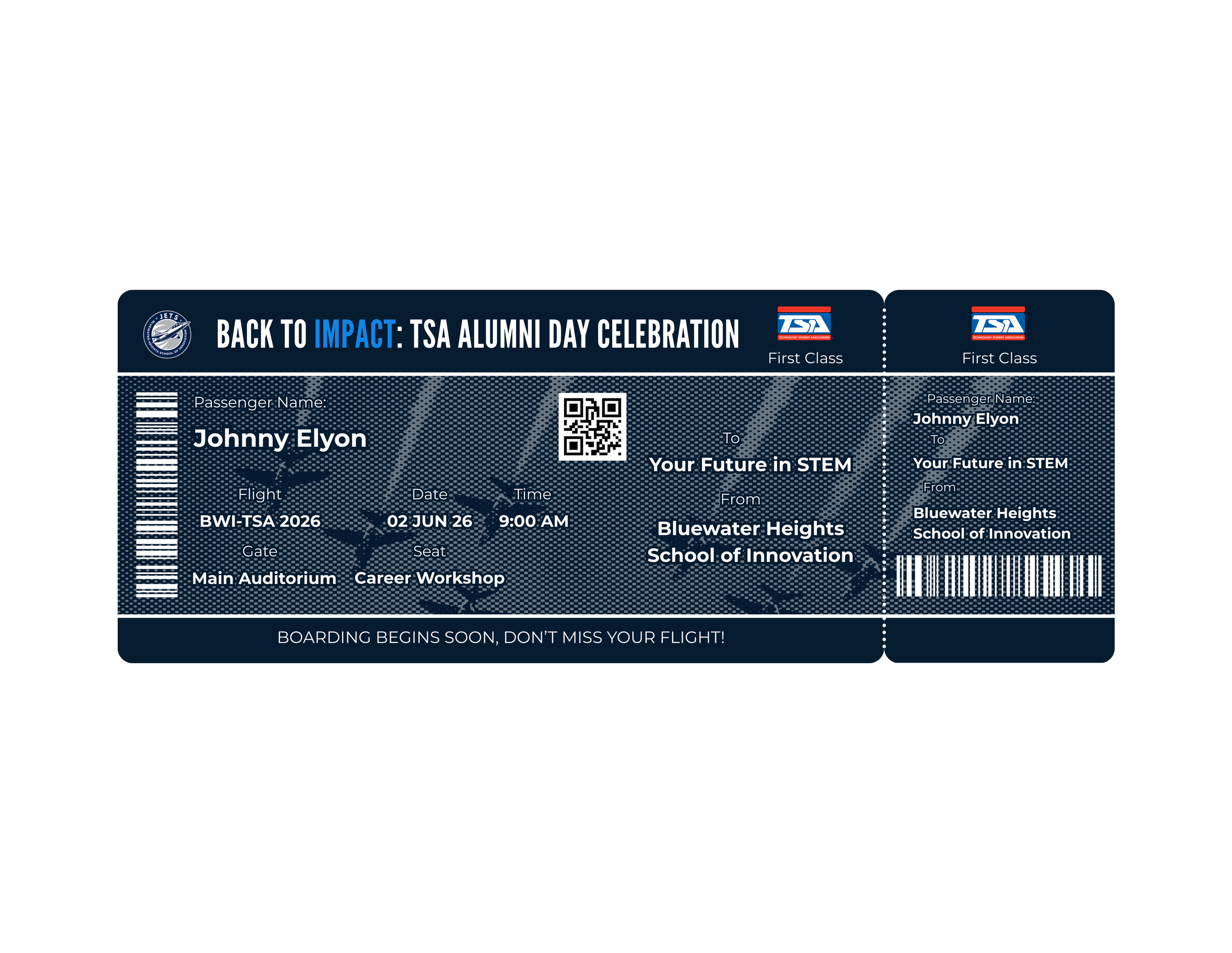 Ticket Design Back