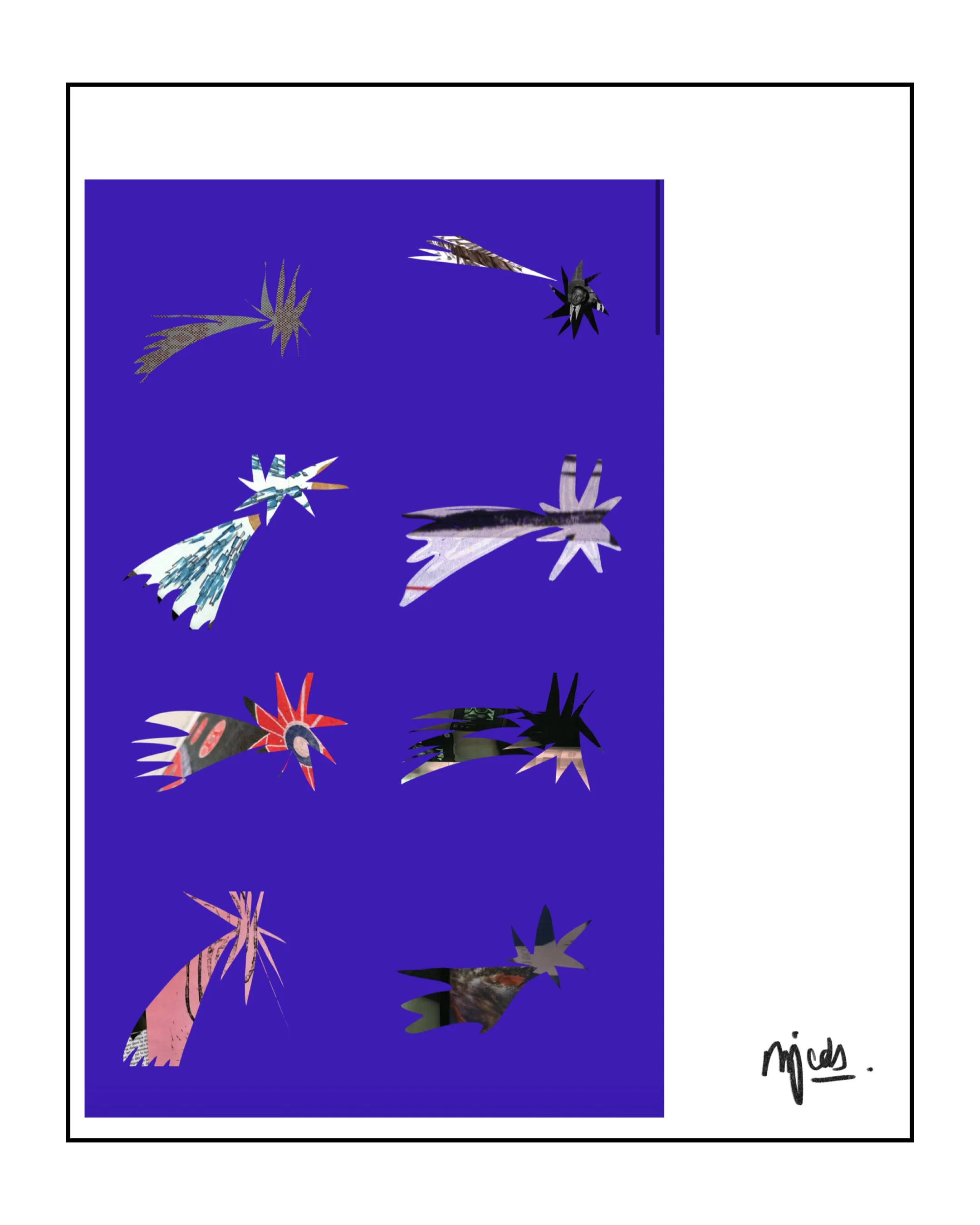 "le soir de la pluie des étoiles filantes" - (édition limitée)