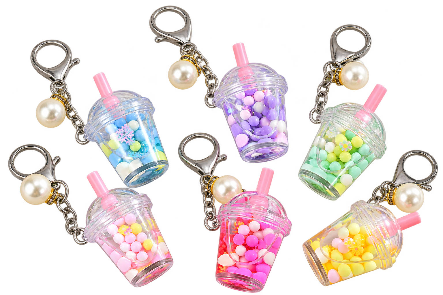 Boba Key Chain (Randomly Selected)