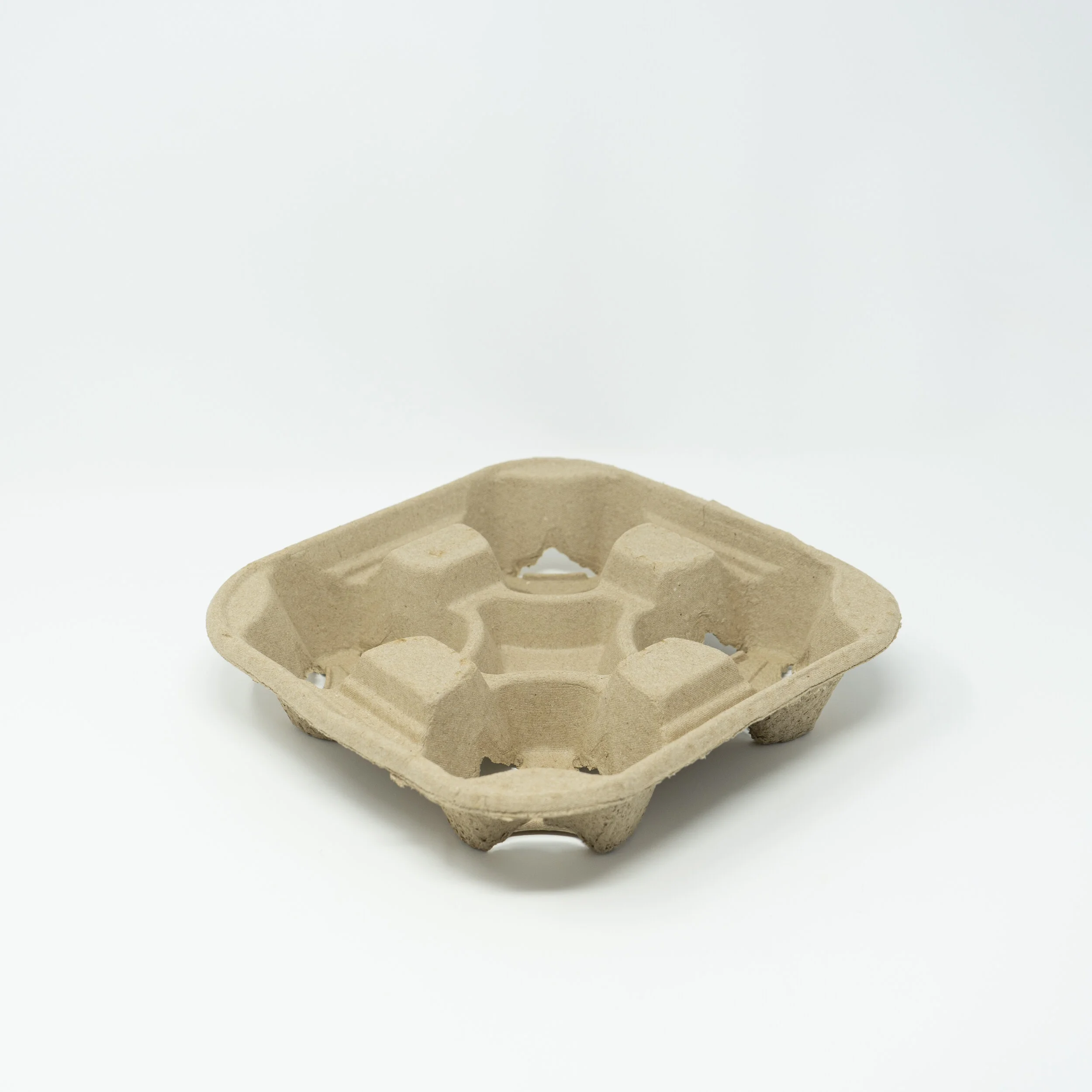 4 Cup Cardboard Tray