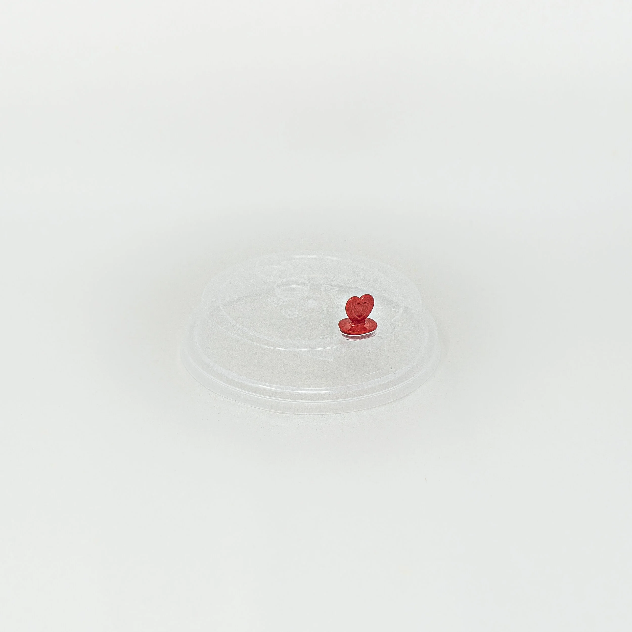Clear Heart Stopper Lids