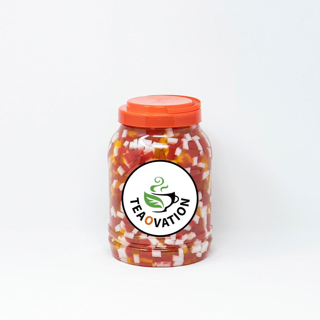 Rainbow Konjac Jelly