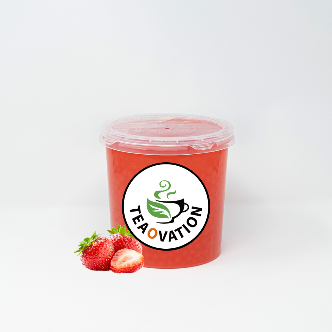 Strawberry Popping Boba