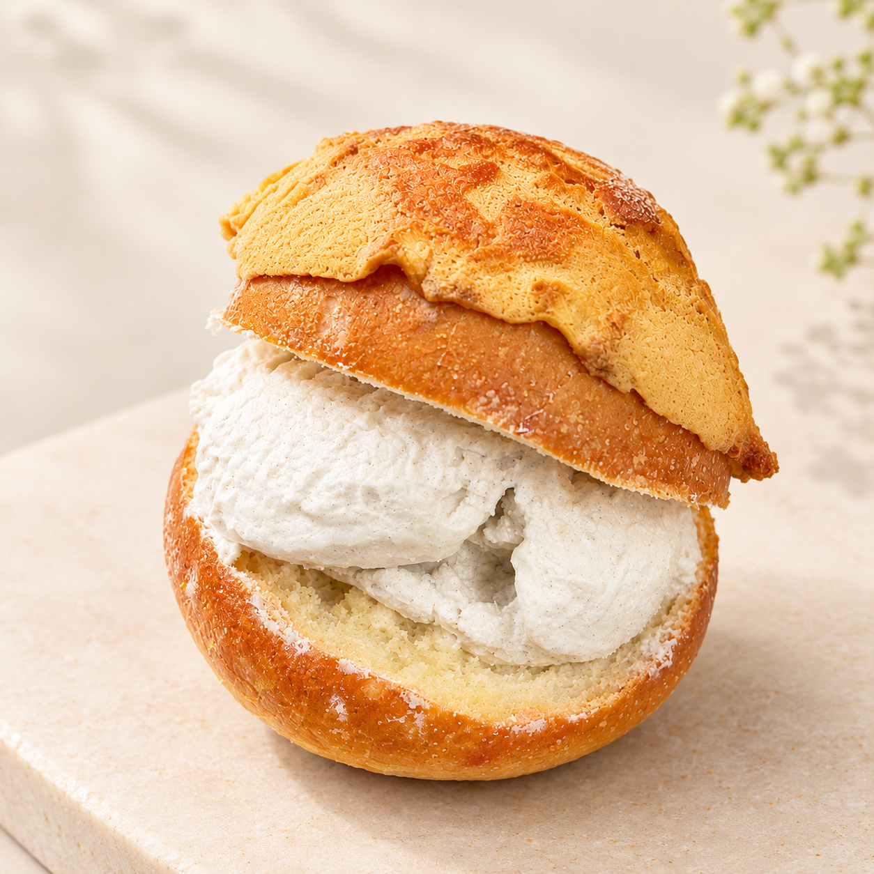 Cream Pineapple Bun