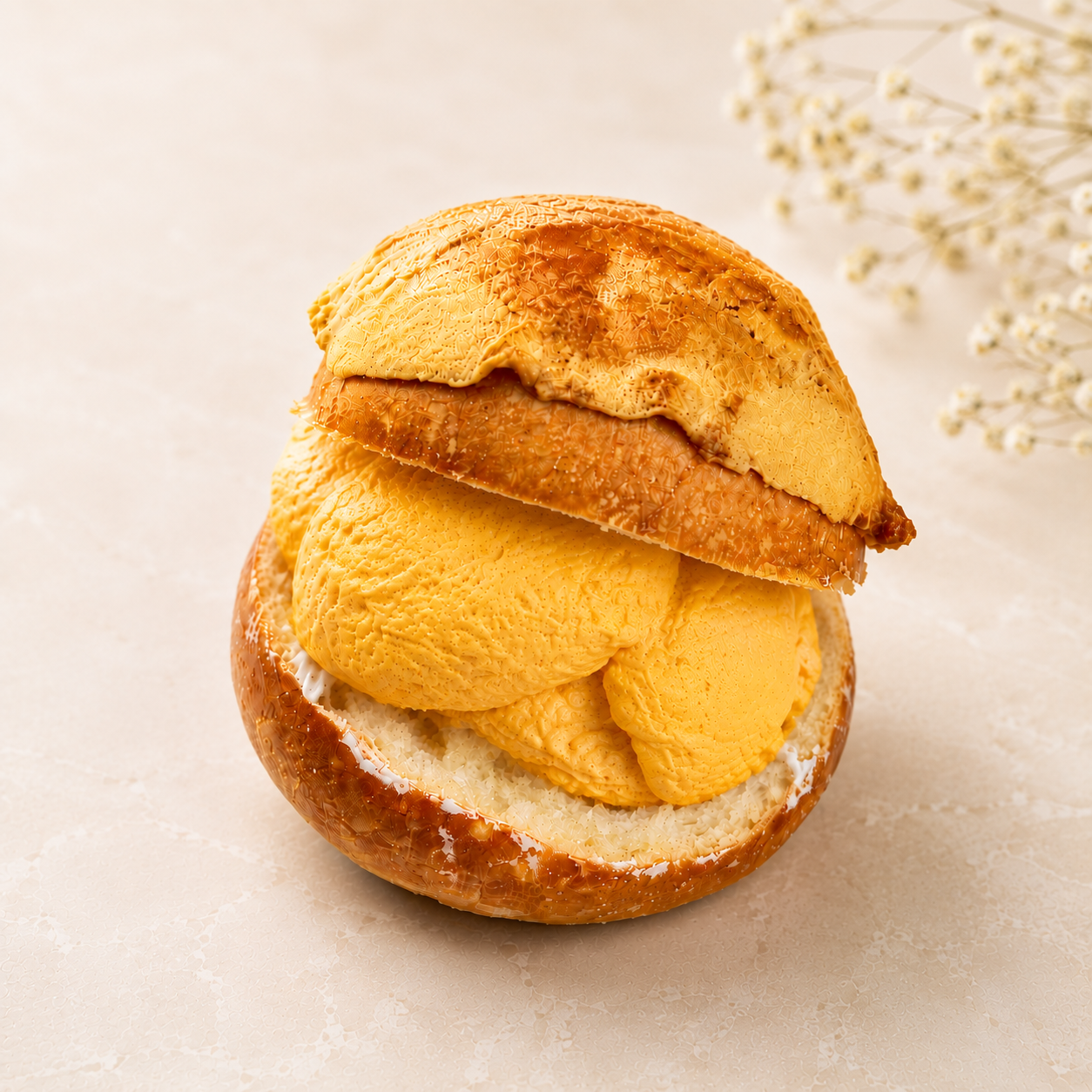 Mango Pineapple Bun
