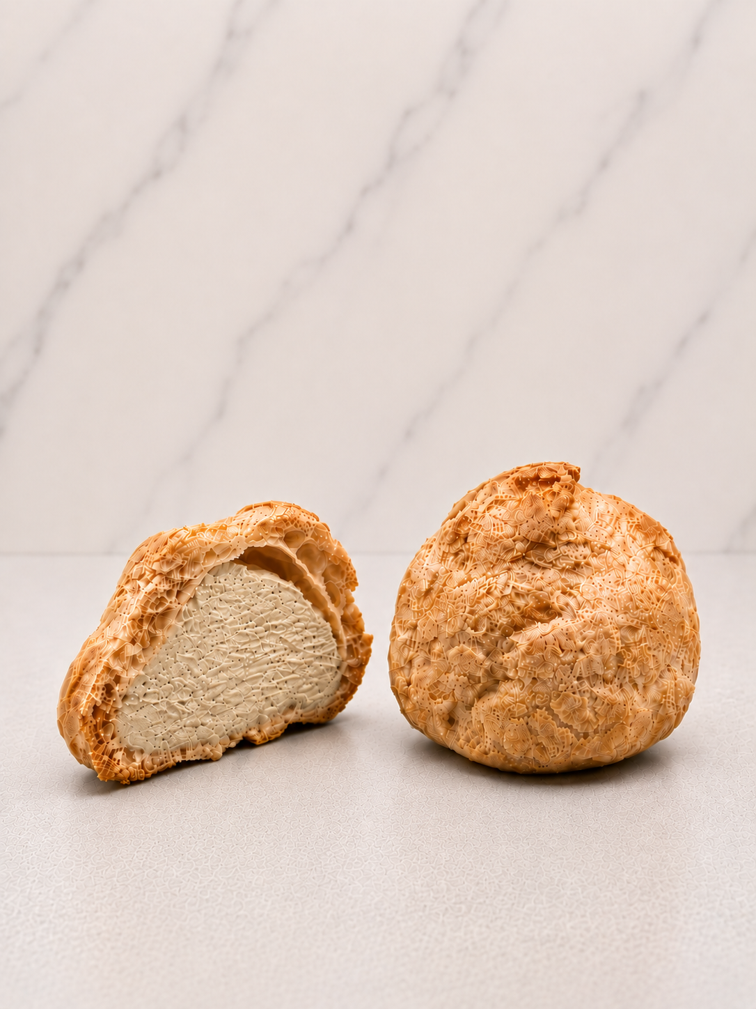 Milk Tea Cream Puff (2 Pieces in a Box)