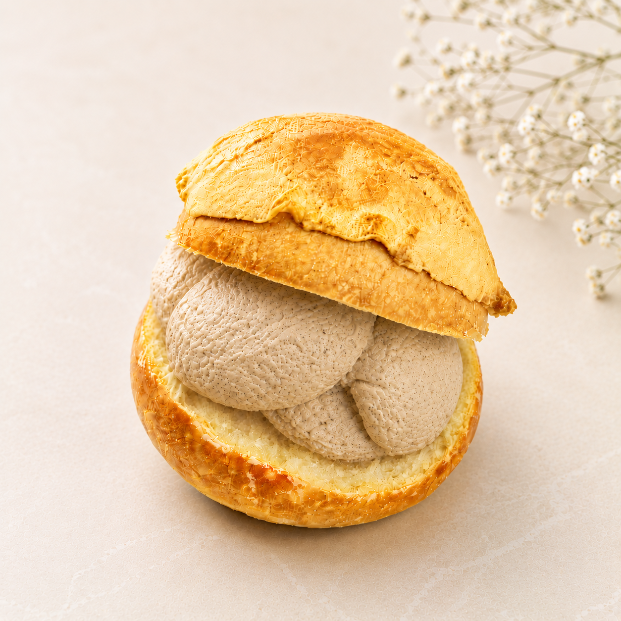 Milk Tea Pineapple Bun