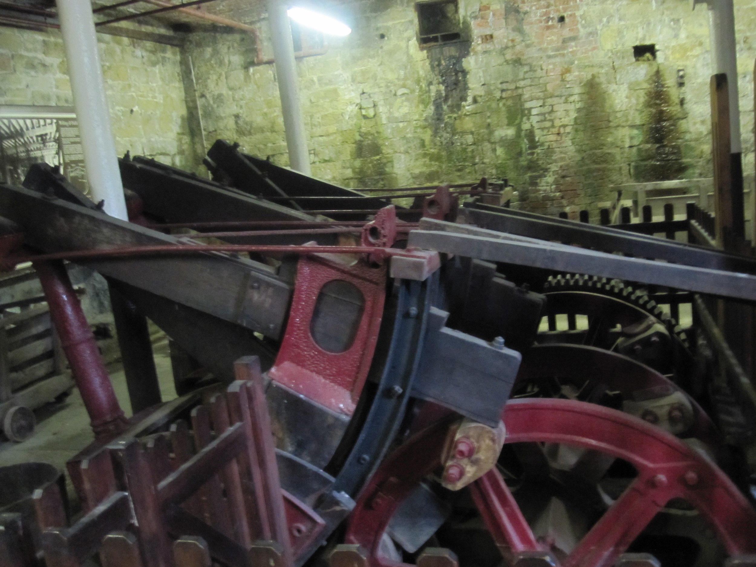 Fulling (Felting) Hammers. Armley Mills.