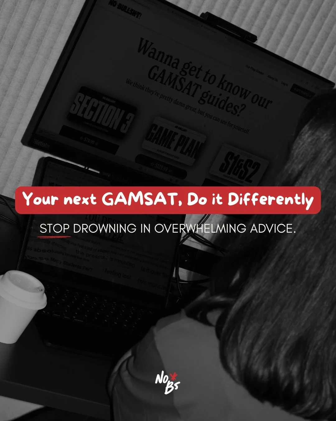 It&rsquo;s in the name&hellip; we&rsquo;re your No Bullsh*t way to get GAMAST ready 👀

We&rsquo;re not here to give you memorisation tools. 
We&rsquo;re not going to rip you off. 
We&rsquo;re built by someone who ACTUALLY gets it. 
We&rsquo;re cutti