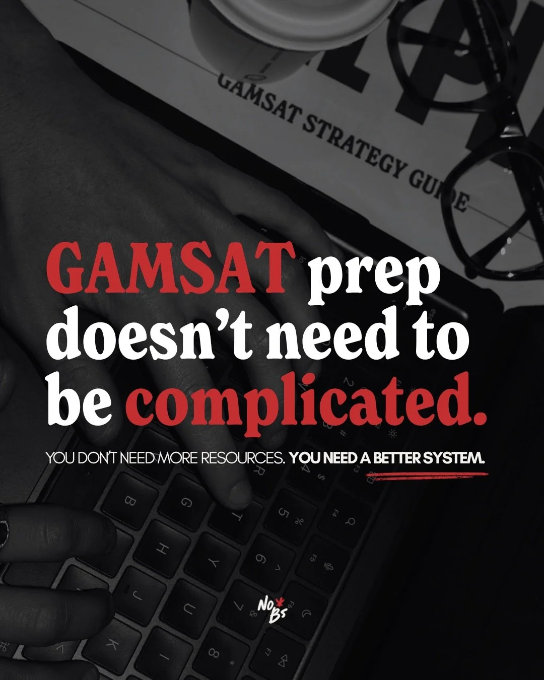 GAMSAT prep shouldn&rsquo;t feel like a full-time job just trying to figure out what to do next 🧠

The problem isn&rsquo;t that you&rsquo;re not putting in the work, it&rsquo;s trying to navigate prep without a clear system.

Less guessing. Less ove