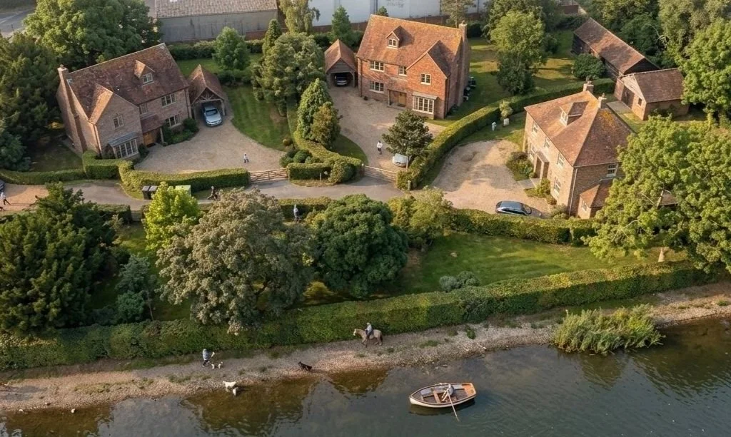 THREE NEW HOUSES IN A CONSERVATION AREA - BERKSHIRE