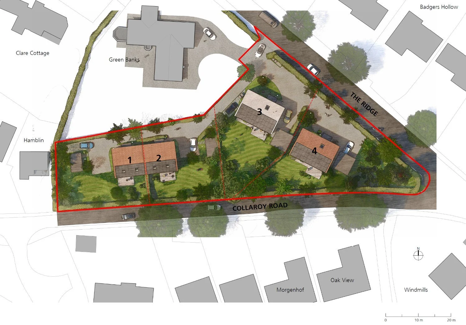 FOUR UNIT HOUSING SCHEME - BERKSHIRE