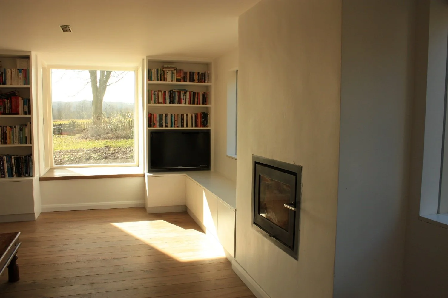 House conversion and two-storey extension in Great Bedwyn, Wiltshire, combining timber-frame construction with high-quality contemporary residential design- Edge Architecture