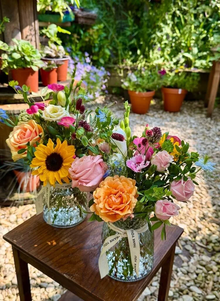 Seasonal Meadow Vase - Click & Collect