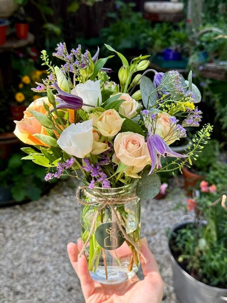 Jam Jar Posy - Click & Collect