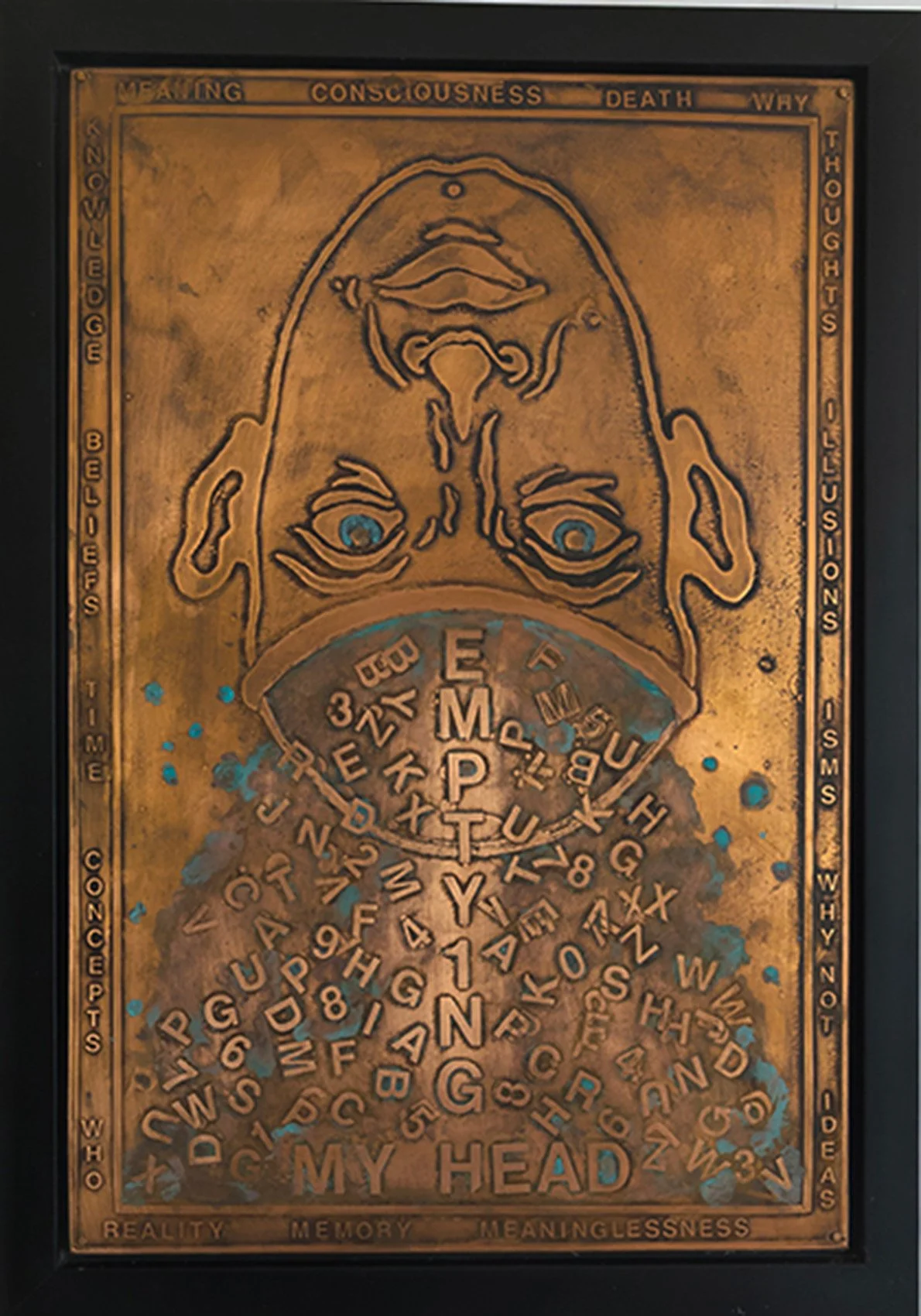 copper wall art