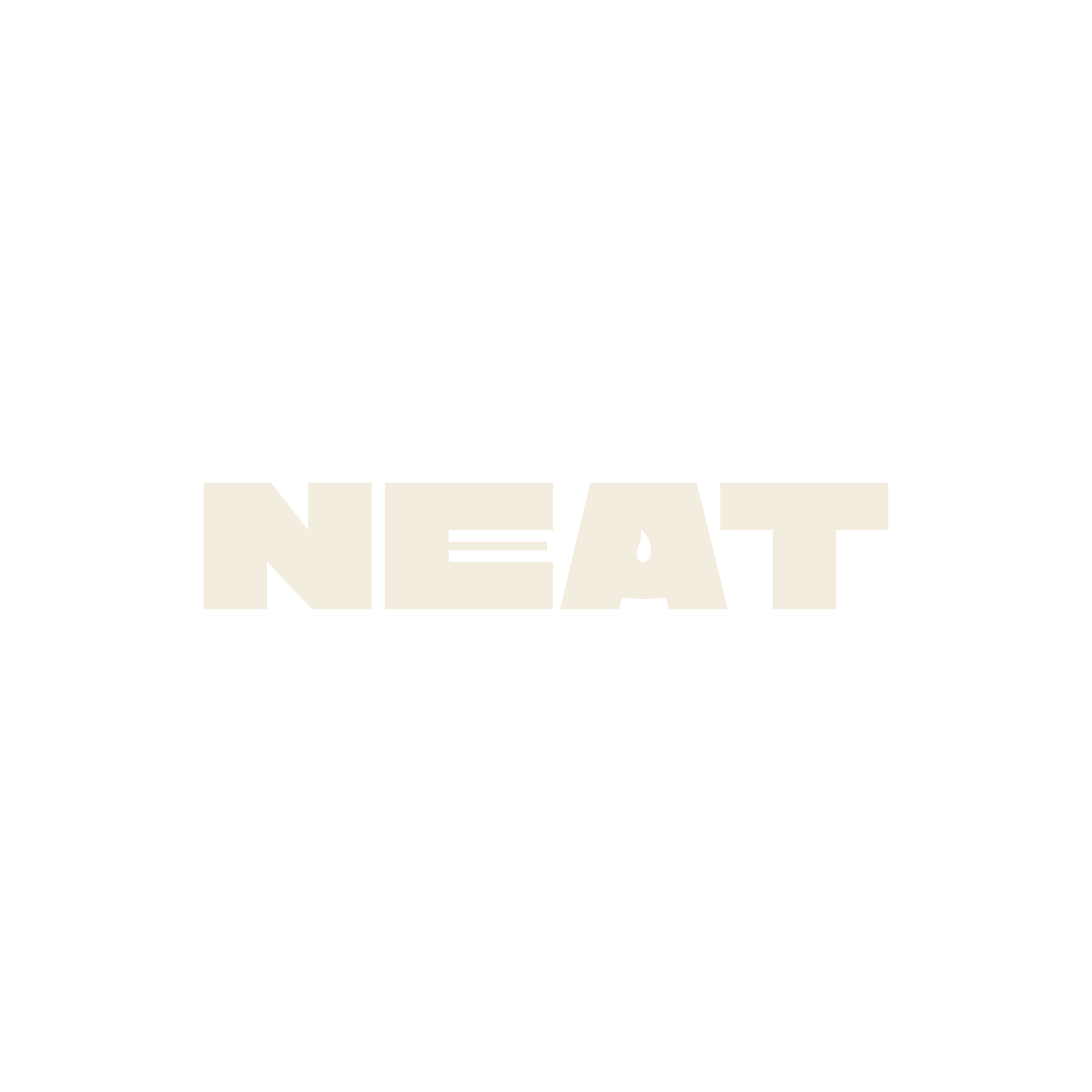 The word 'Neat' illustrated