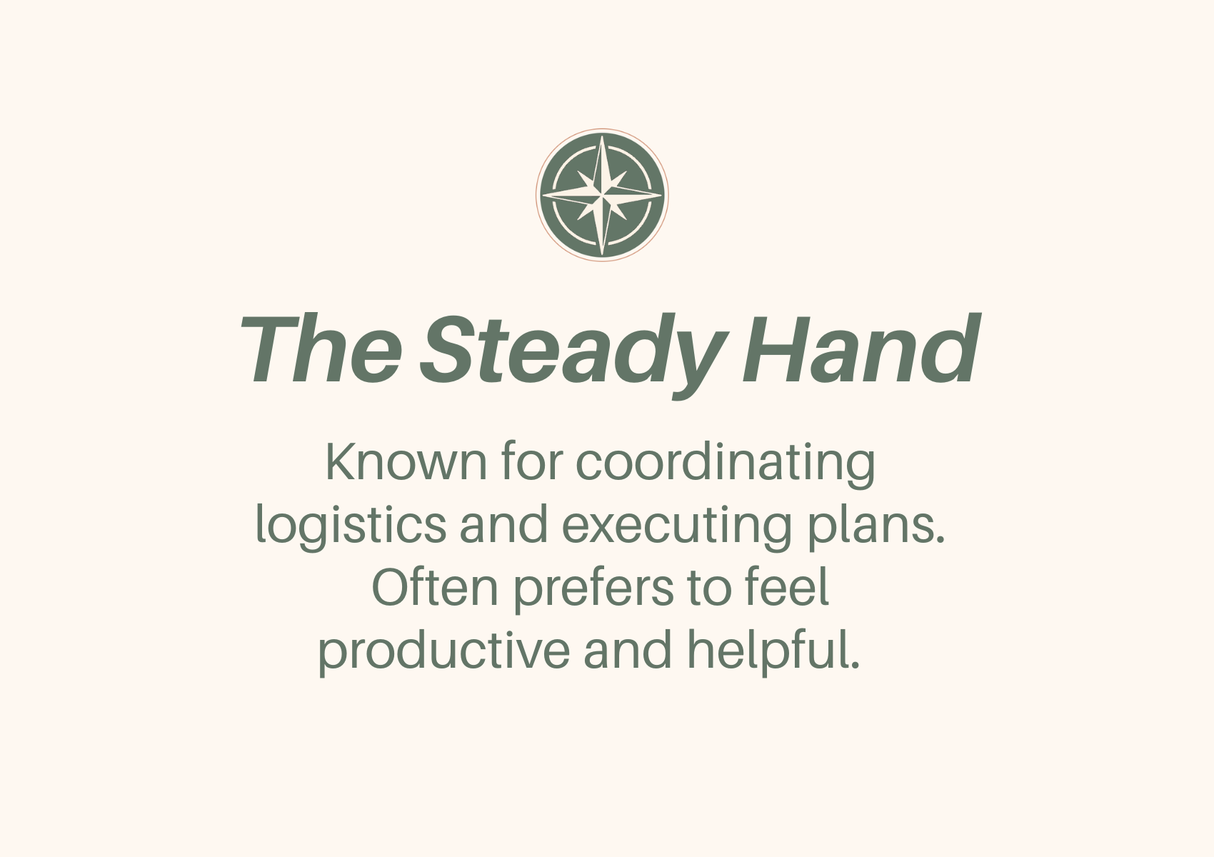 The Steady Hand