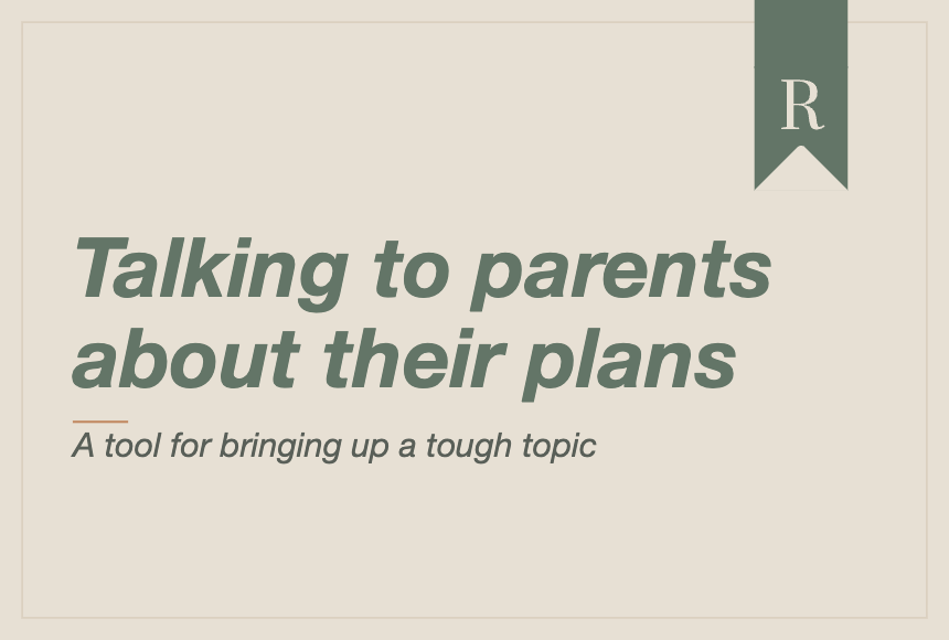 Talking to Aging Parents About End-of-Life