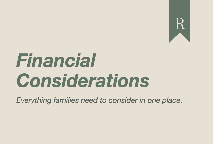 Financial Considerations for Families