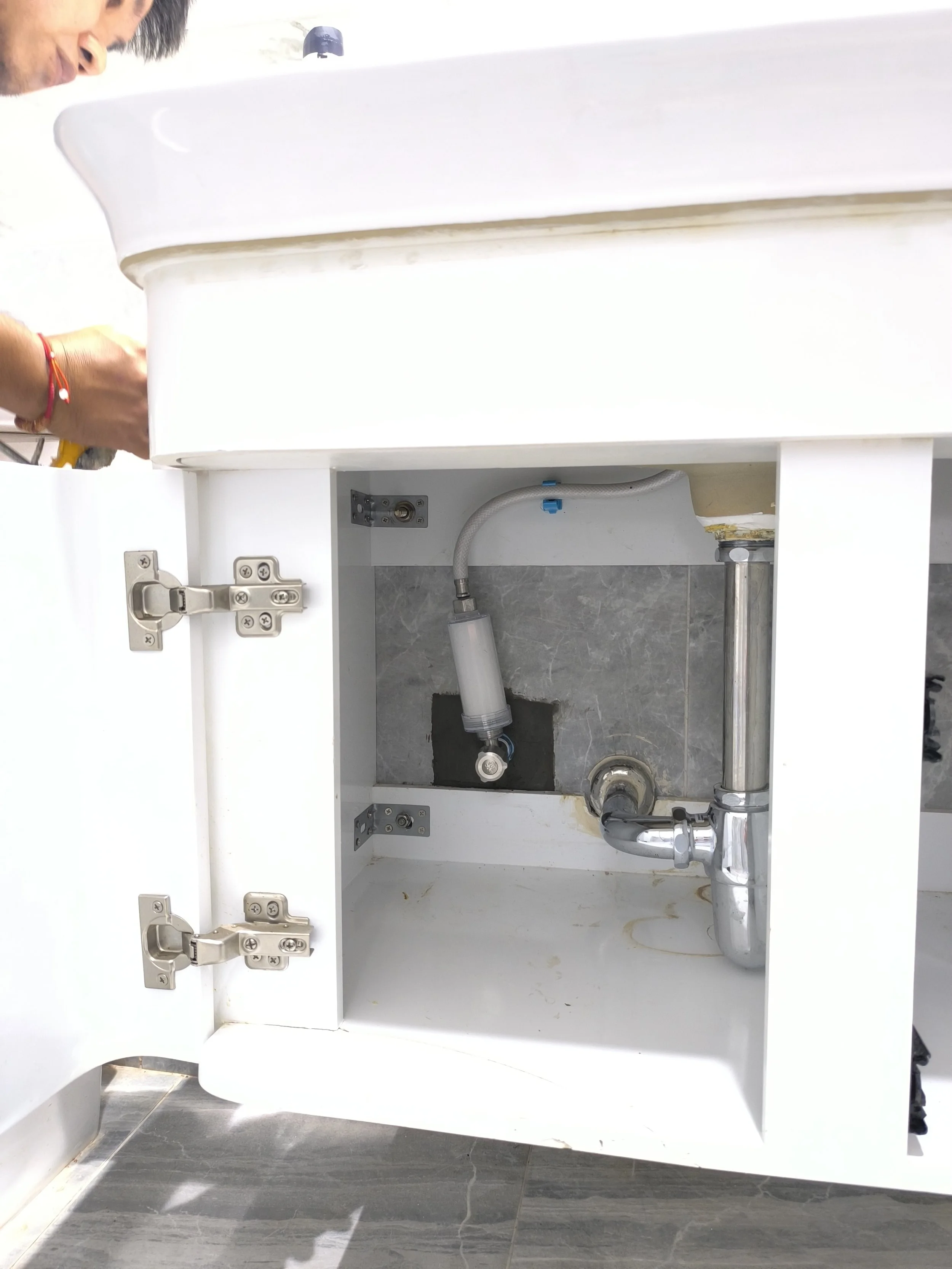 แก้ไขท่อประปา 