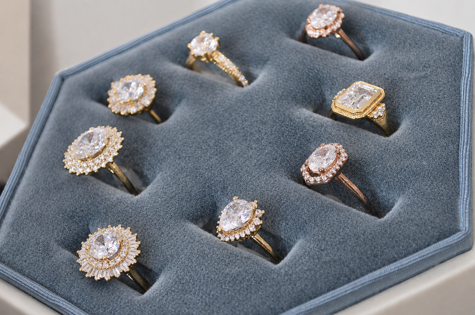 Diamond engagement rings