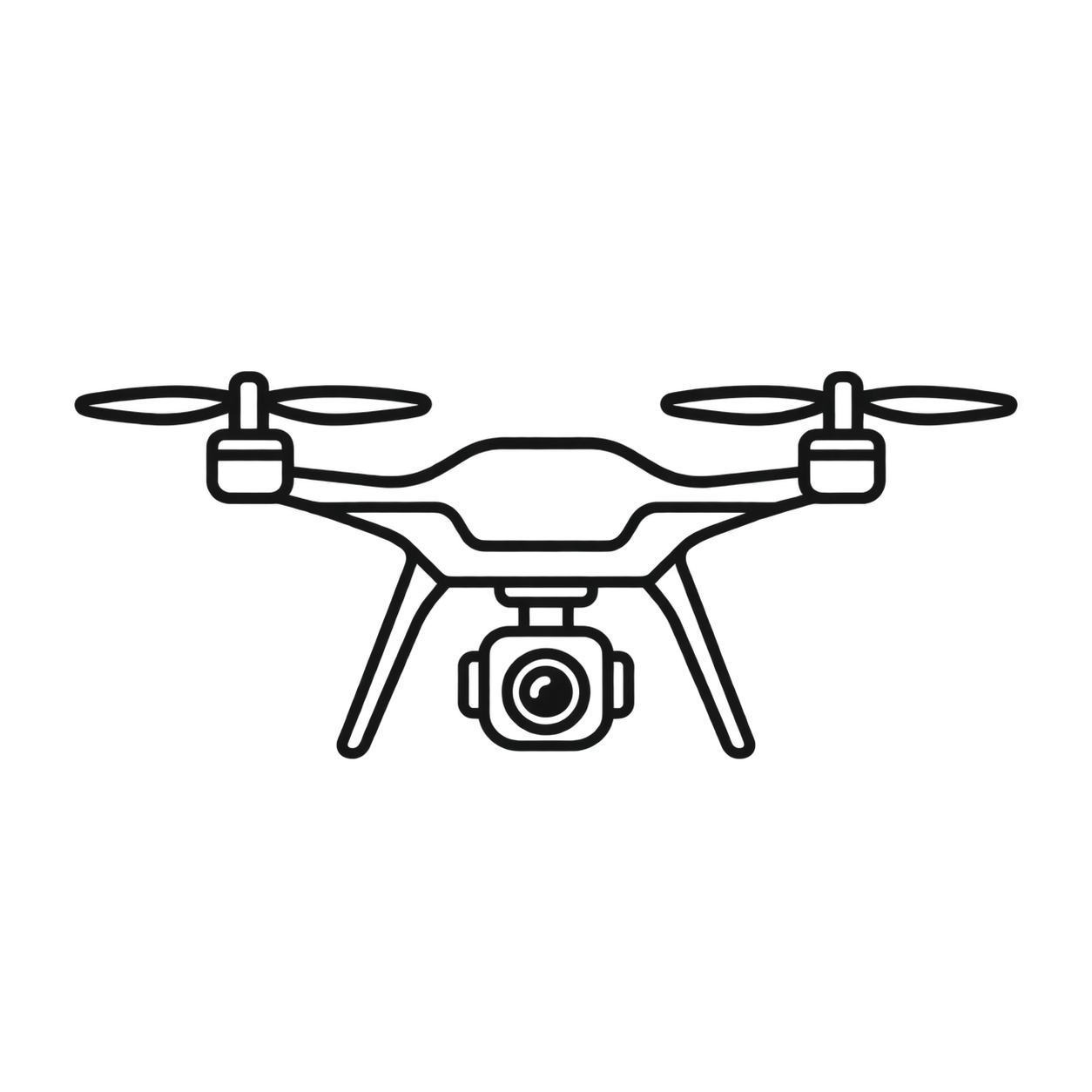 Drone or Aerial Photography Icon