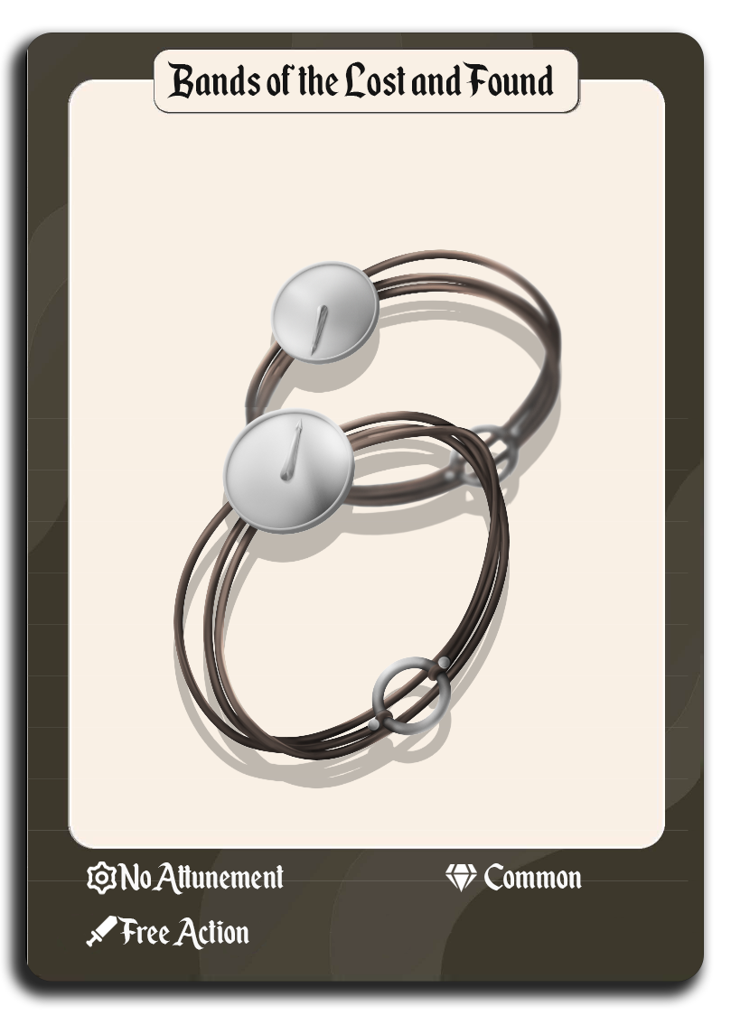 Bands of the Lost and Found