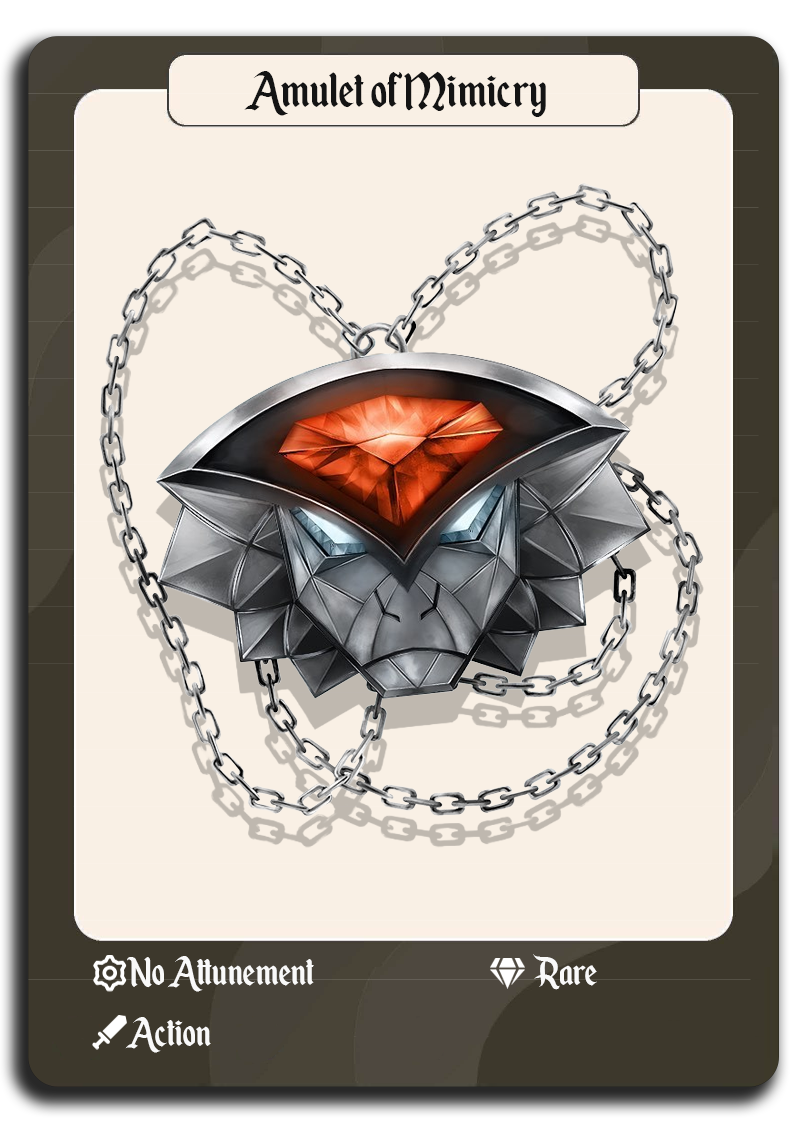 Amulet of Mimicry