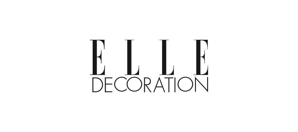 Logo of Elle Decoration in black text on a white background.