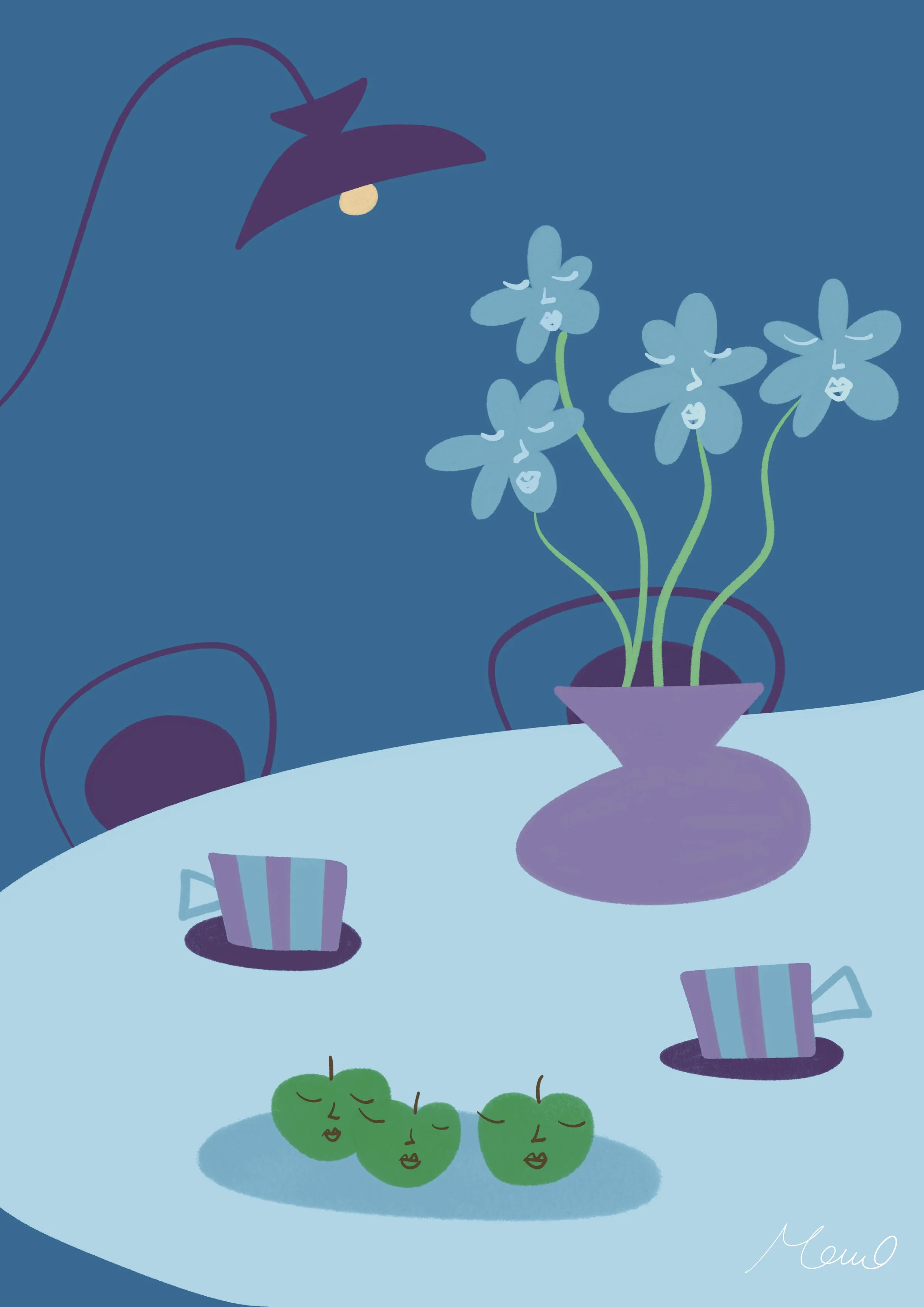 Apples and tea