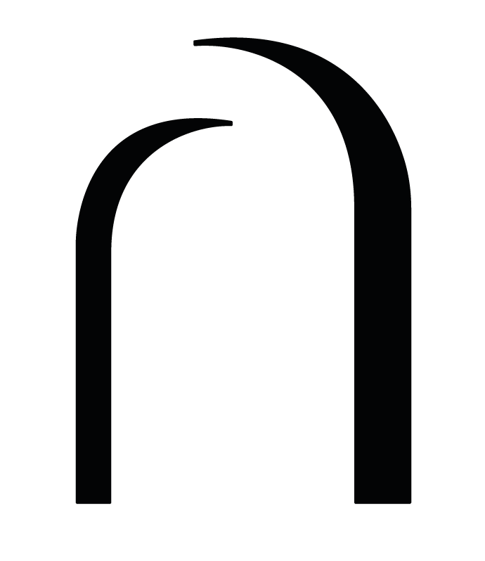 A black and white illustration of a padlock with a curved shackle at the top.