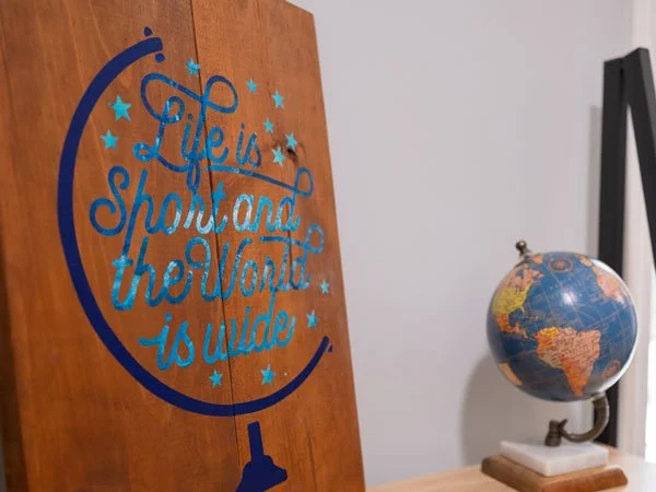 "life is short and the world is wide"