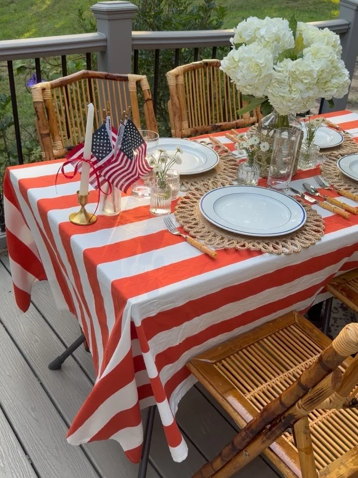 Still feeling festive after the 4th 🇺🇸✨

Hope your holiday weekend was full of good food, pretty tables, and strong AC 🥵