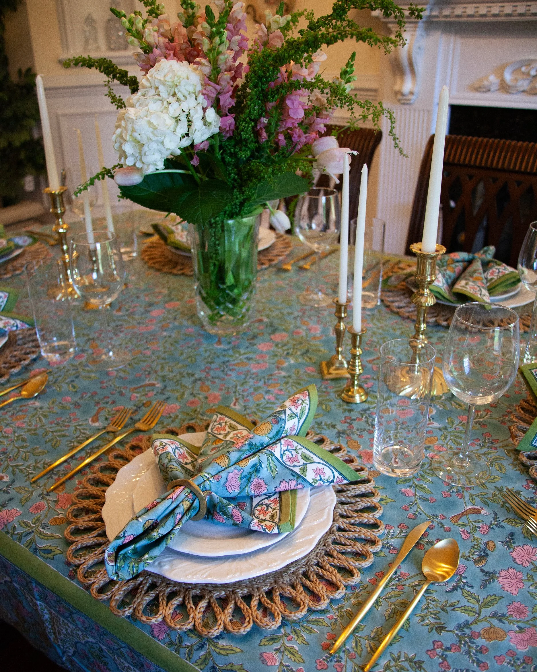 Giverny tablecloth