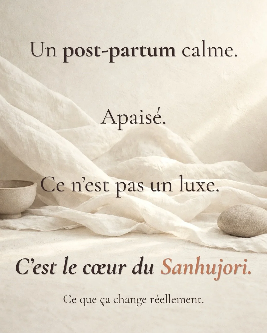 On a normalis&eacute; un post-partum dans la fatigue.
Dans la solitude.
Dans la r&eacute;cup&eacute;ration incompl&egrave;te.

Mais ce n&rsquo;est pas une fatalit&eacute;.

D&rsquo;autres cultures ont compris depuis longtemps
que la m&egrave;re doit 
