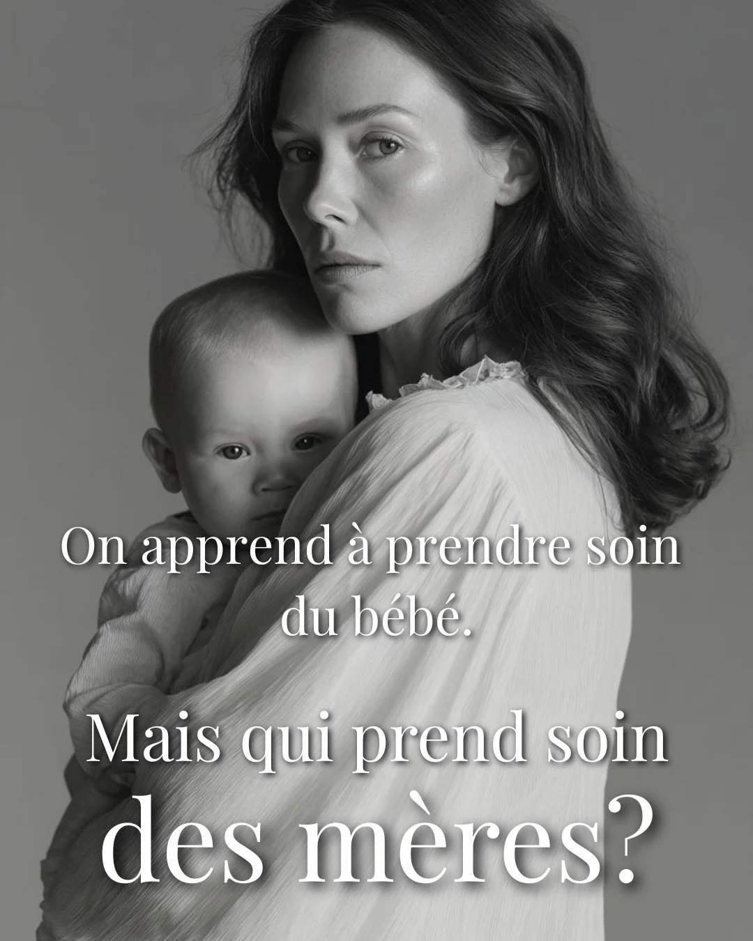 On pr&eacute;pare tout pour l&rsquo;arriv&eacute;e du b&eacute;b&eacute;. 
Mais presque rien pour celle de la m&egrave;re.

Et pourtant&hellip; c&rsquo;est l&agrave; que tout commence.

Une m&egrave;re qui vient de donner la vie 
ne devrait pas avoir